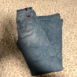 7FAM Tailorless dojo trouser jeans size 27